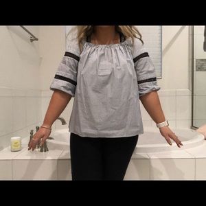 Crown and Ivy 3/4 length sleeve Top